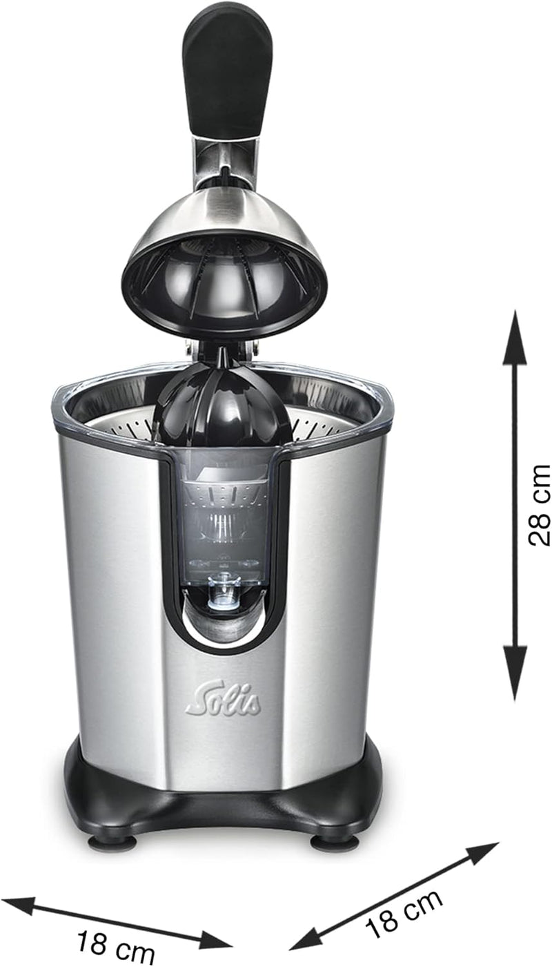 Solis Citrus Juicer 8453 Zitruspresse Elektrisch - Zitronenpresse - Orangenpresse - Einfache Startau