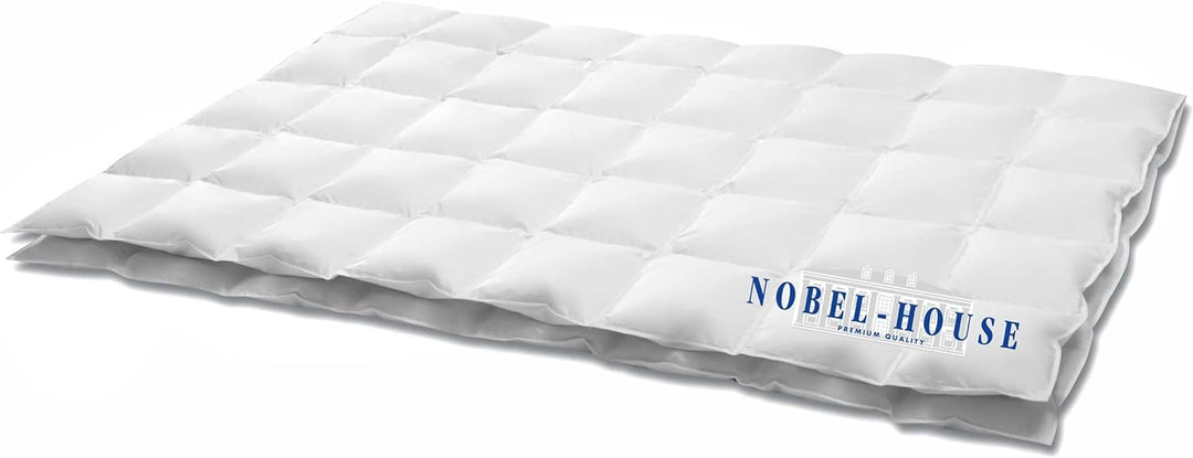 Hanskruchen Nobel House Luxus Daunendecke, Sommer, 90% Daunen / 10% Federchen, 240 x 220 cm, 240 x 2