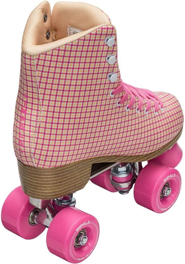 IMPALA Skate - Rollschuhe US 9 / EU 40 / UK 7 Pink Tartan, US 9 / EU 40 / UK 7 Pink Tartan