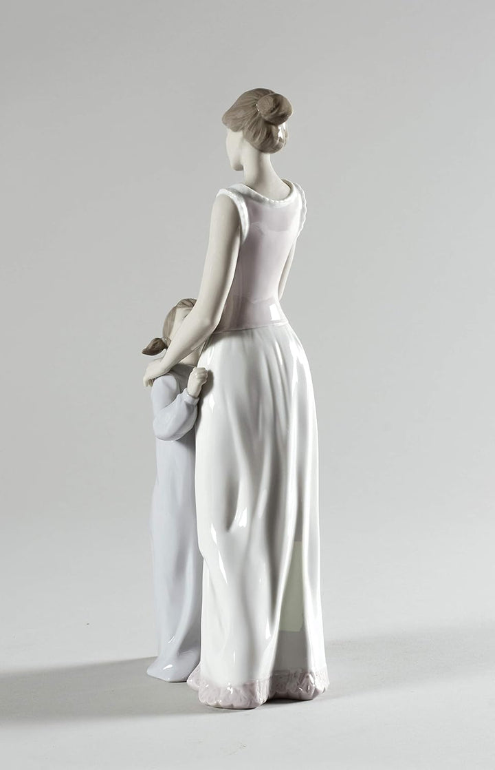 LLADRÓ Figur Von Mutter Zur Tochter. Mutter. Porzellan.