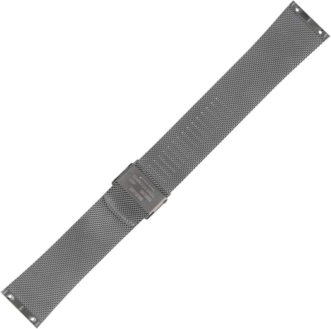 Skagen Uhrenarmband 22mm Edelstahl Titan/Silber - SKW6108