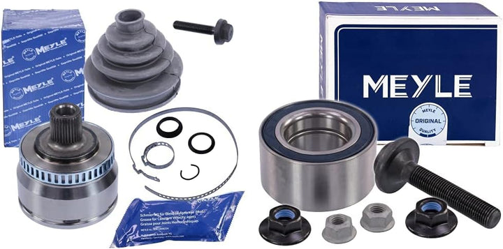 Meyle 100 498 0069 Gelenksatz, Antriebswelle & 100 498 0138 Radlagersatz Bundle mit Radlagersatz, Bu