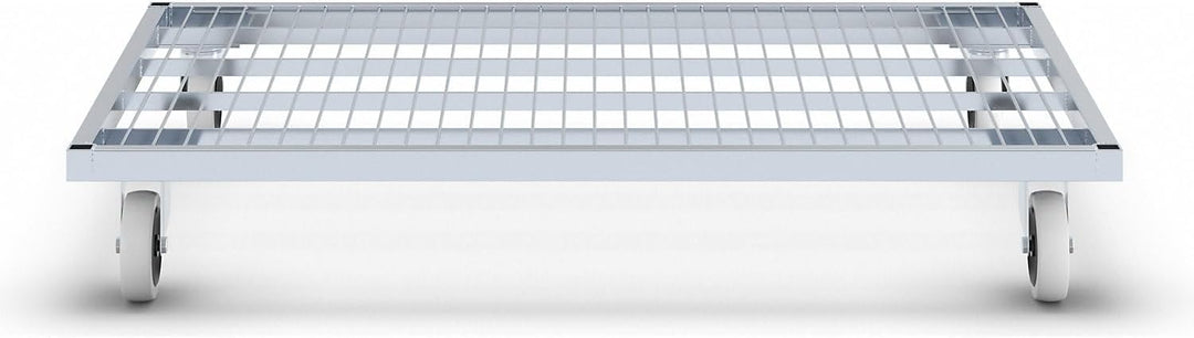 kaiserkraft | Stahl-Rollplatte | LxBxH 1200 x 800 x 190 mm | Gewicht 19 |1 kg