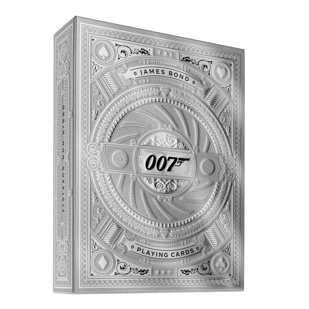 James Bond Playing Cards Silver Edition