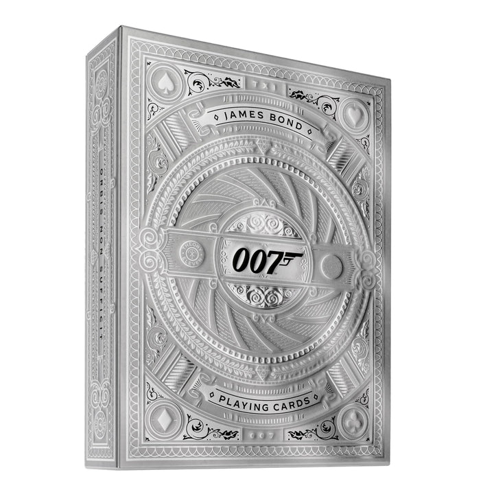 James Bond Playing Cards Silver Edition