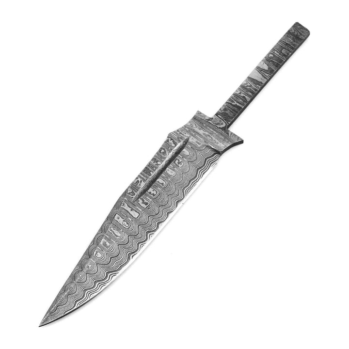 Damast Klinge Handgeschmiedete Damast Rohling Damascus blank blade 6037EA