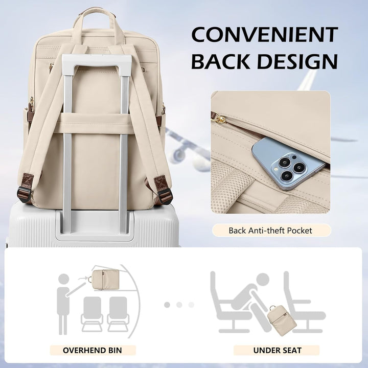 Laptop Rucksack Herren Rucksack Laptop Tasche 15 Zoll, Rucksack Damen Bussiness Rucksack wasserdicht