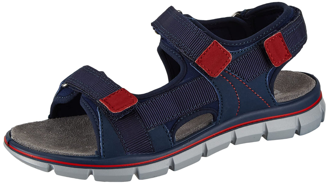PRIMIGI Herren Tevez Durchgängies Plateau Sandalen 37 EU Blu Blu Scuro, 37 EU Blu Blu Scuro