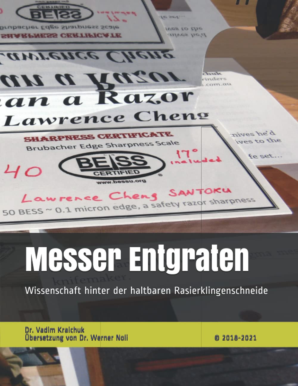 Messer Entgraten: Wissenschaft hinter der haltbaren Rasierklingenschneide, Taschenbuch