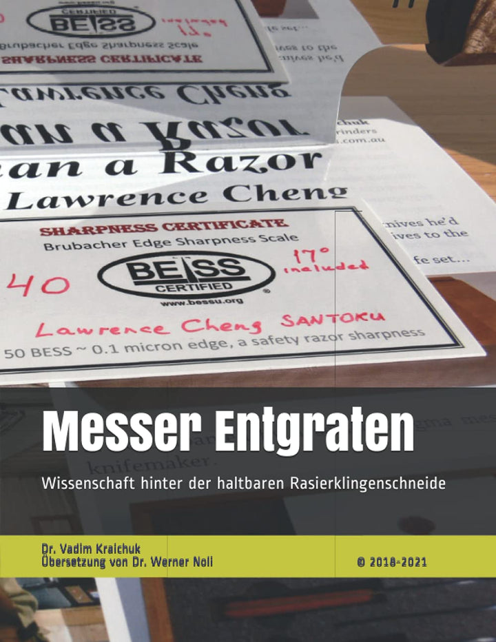 Messer Entgraten: Wissenschaft hinter der haltbaren Rasierklingenschneide, Taschenbuch