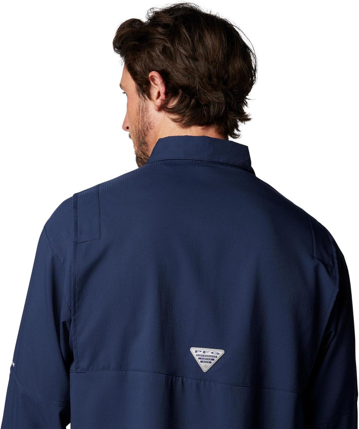 Columbia Herren Super Bonehead Classic Langarm Angelshirt XS Collegiate Marineblau, XS Collegiate Na