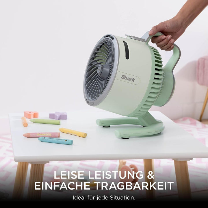 Shark FlexBreeze HydroGo Starker Ventilator mit Sprühnebel, Kühlung für drinnen &amp; draussen, leise &amp;