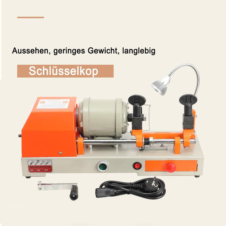 Schlüsselkopiermaschine 220V 120W Horizontale Schlüssel Schneidemaschine Schlüsselmaschine Schlüssel