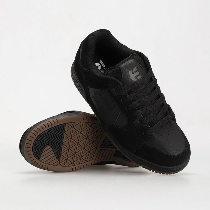 Etnies Herren Faze Low Top Puff Skateschuh 40 EU Black Black Gum, 40 EU Black Black Gum