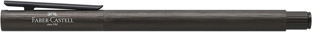 Faber-Castell 146252 - Füller Neo Slim Aluminium, Federbreite EF, gunmetal Federbreite EF gunmetal,