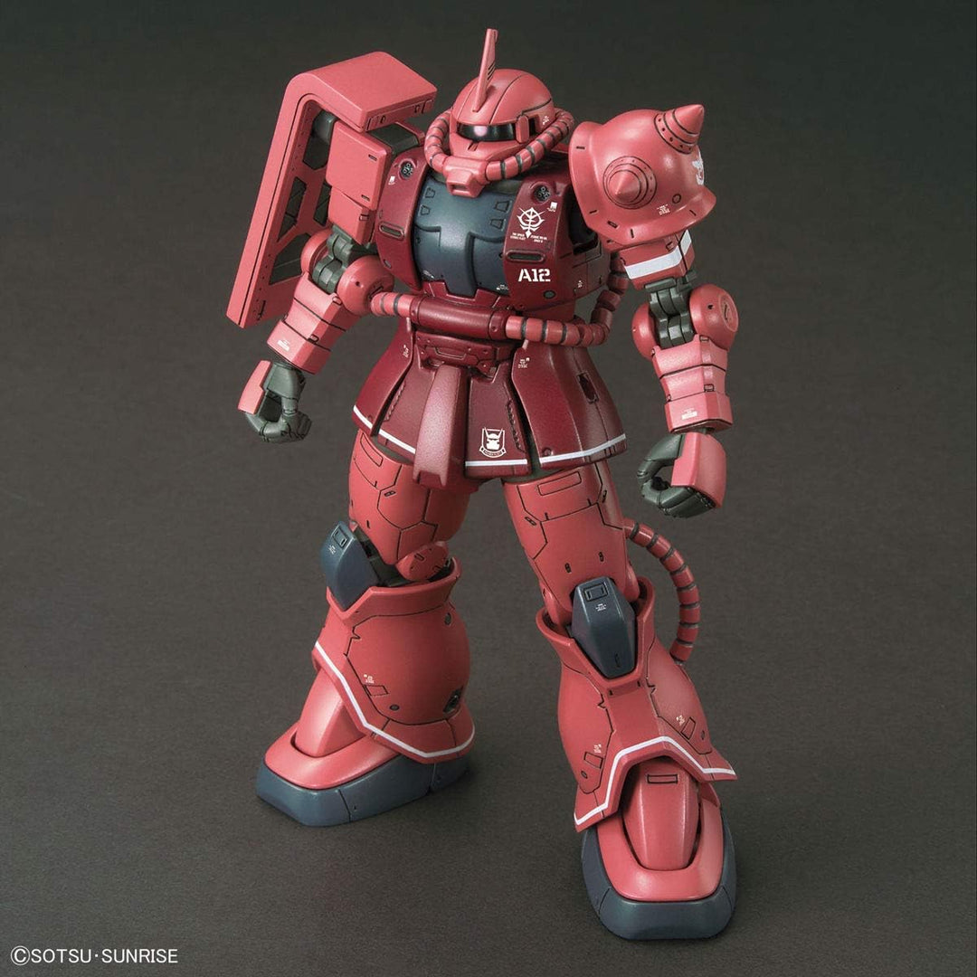 Bandai 1/144 HG MS-06S Zaku II Red Comet Ver. Mobile Suit Gundam The Origin