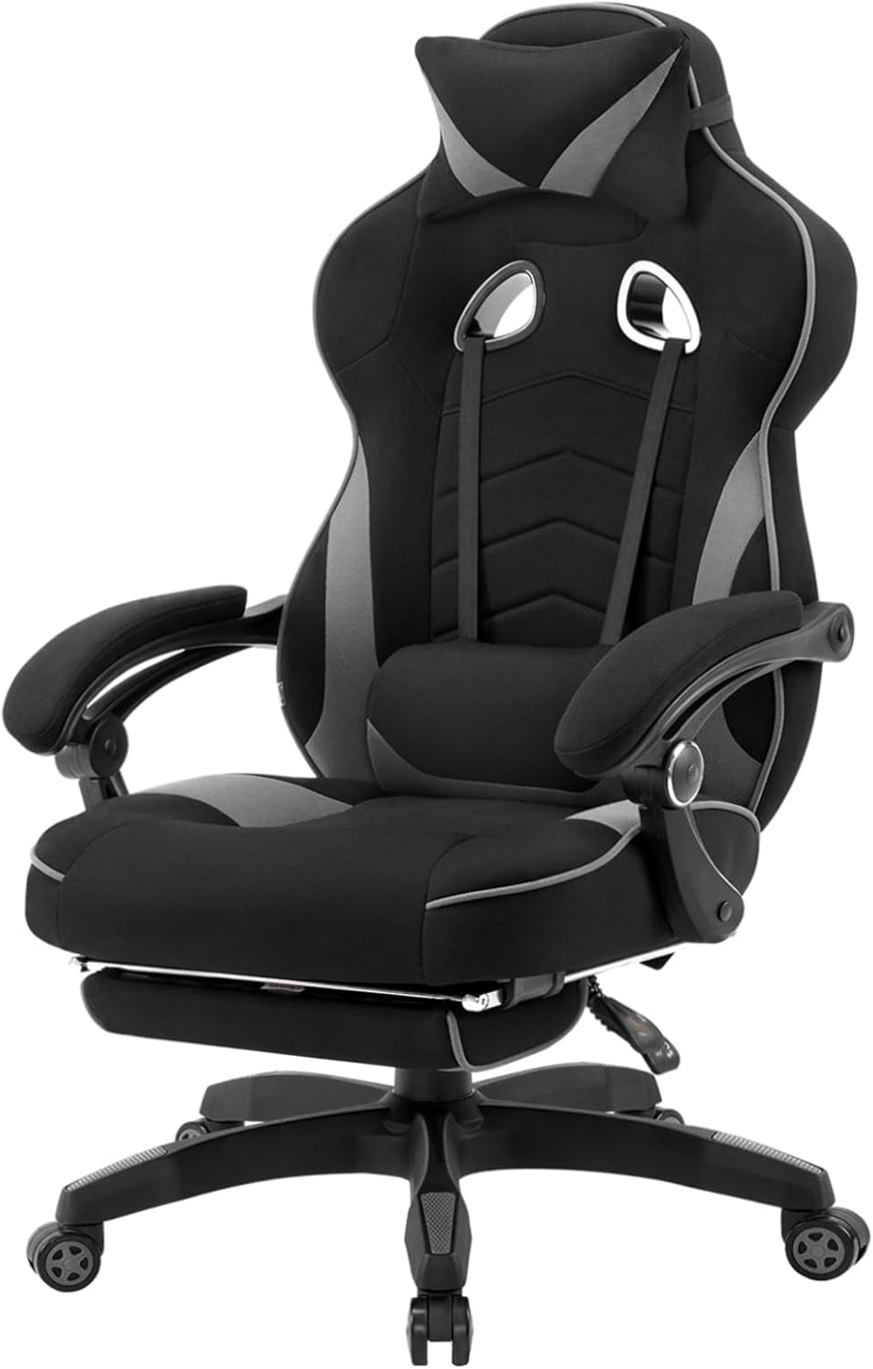 WOLTU Gaming Stuhl Racing Stuhl Bürostuhl Chefsessel Schreibtischstuhl Sportsitz mit Kopfstütze und