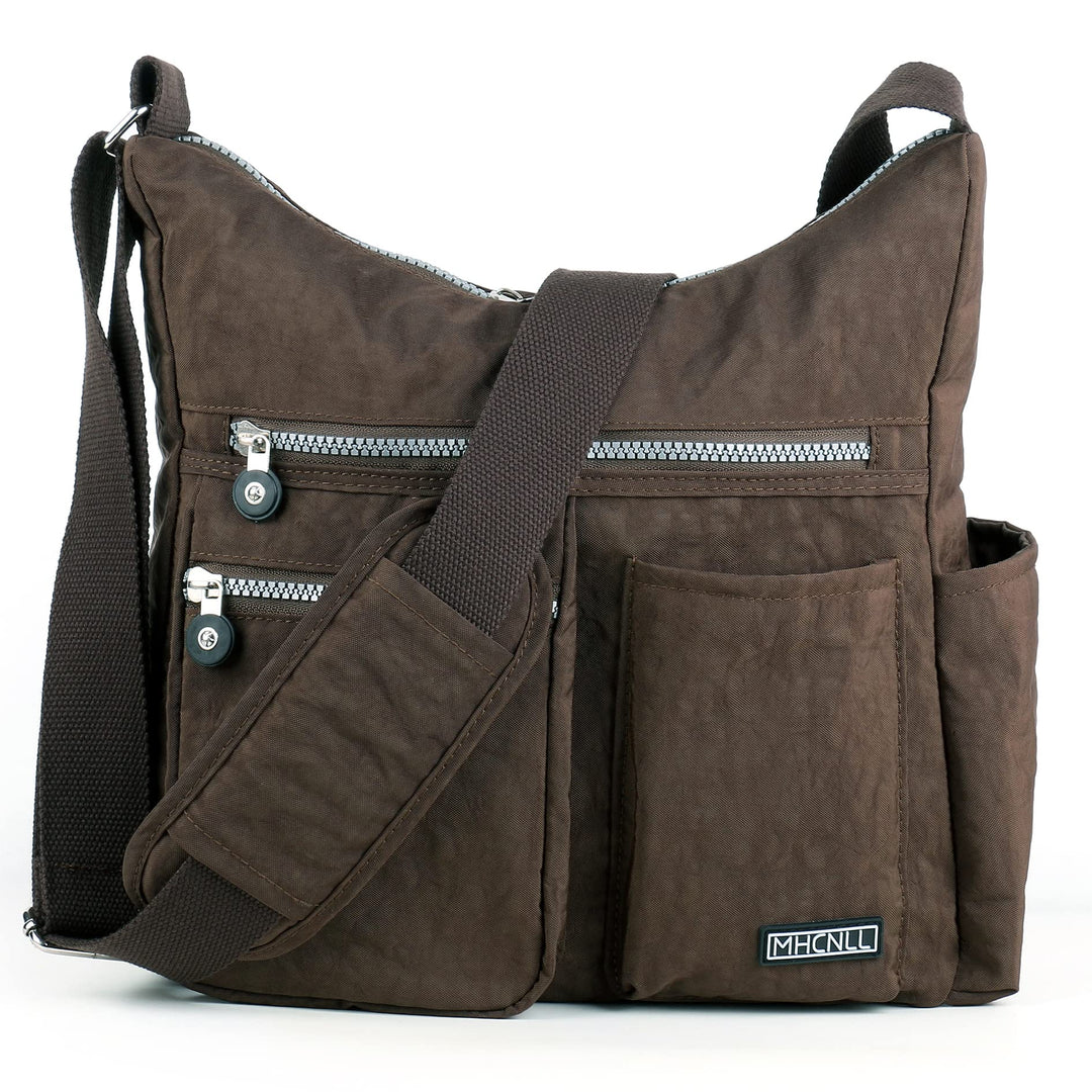 MHCNLL Crossbody-Tasche mit Anti-Diebstahl-RFID-Tasche – Damen-Geldbörse, leichte, wasserabweisende