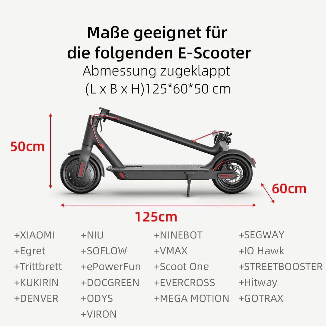 E-Scooter Transporttasche Falttasche Tragetasche Schutztasche Aufbewahrungstasche für Universal Elek