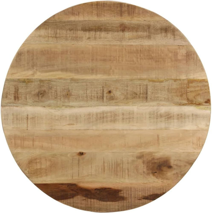vidaXL Mangoholz Massiv Couchtisch Raues Beistelltisch Wohnzimmer Sofatisch