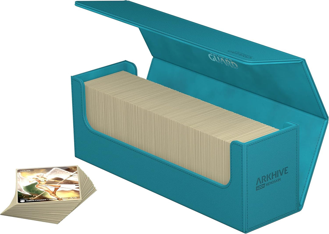 Ultimate Guard Arkhive 400+ XenoSkin Monocolor Petrolblau, Petrolblau
