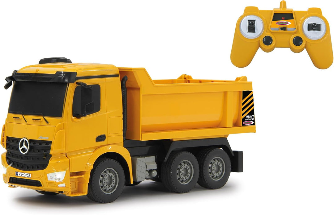 JAMARA 405108 - Muldenkipper Mercedes Arocs 1:26 2,4G - Kippmulde hoch / runter, Licht vorne, profil