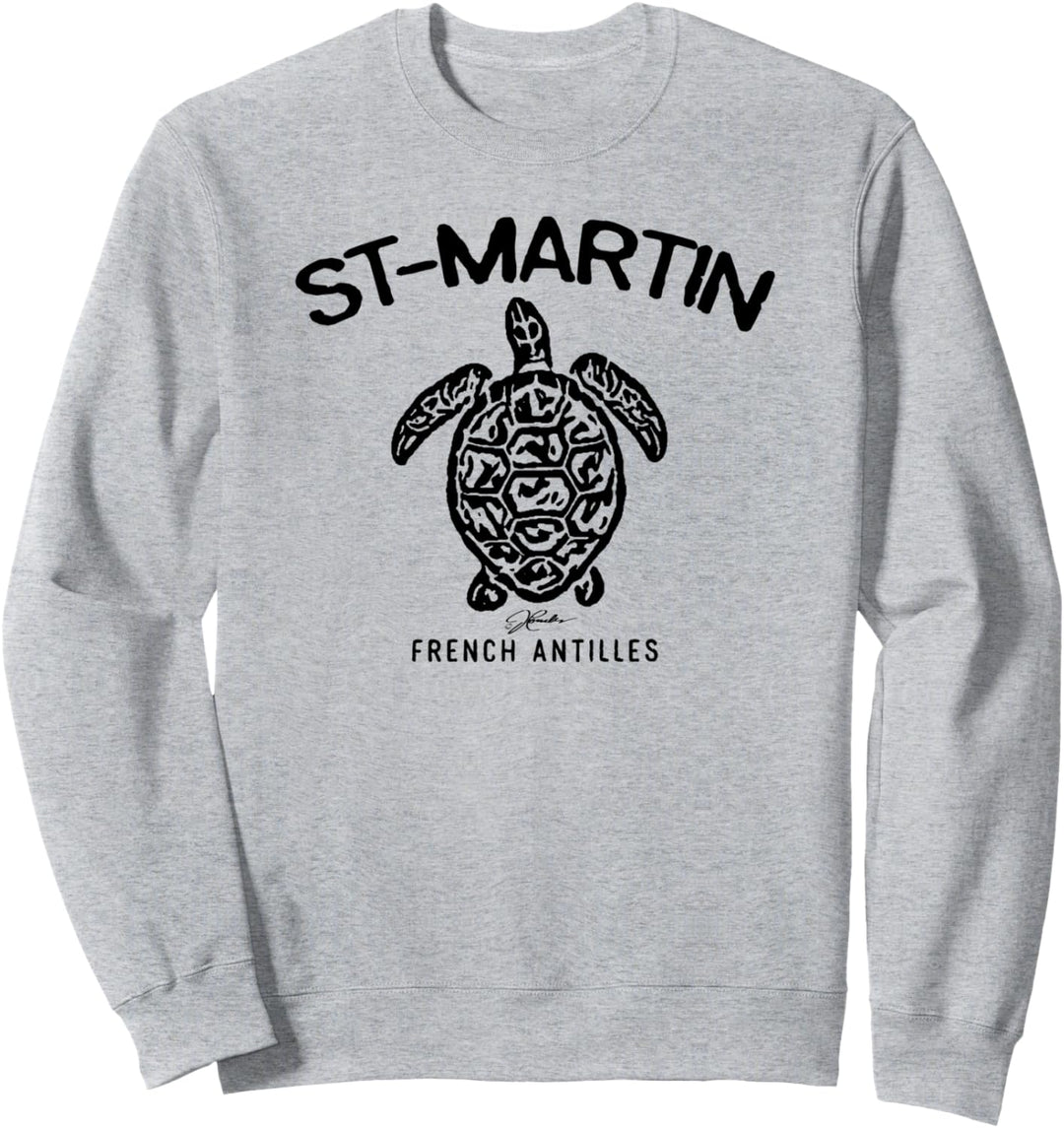 JCombs: Saint Martin, Meeresschildkröte Sweatshirt