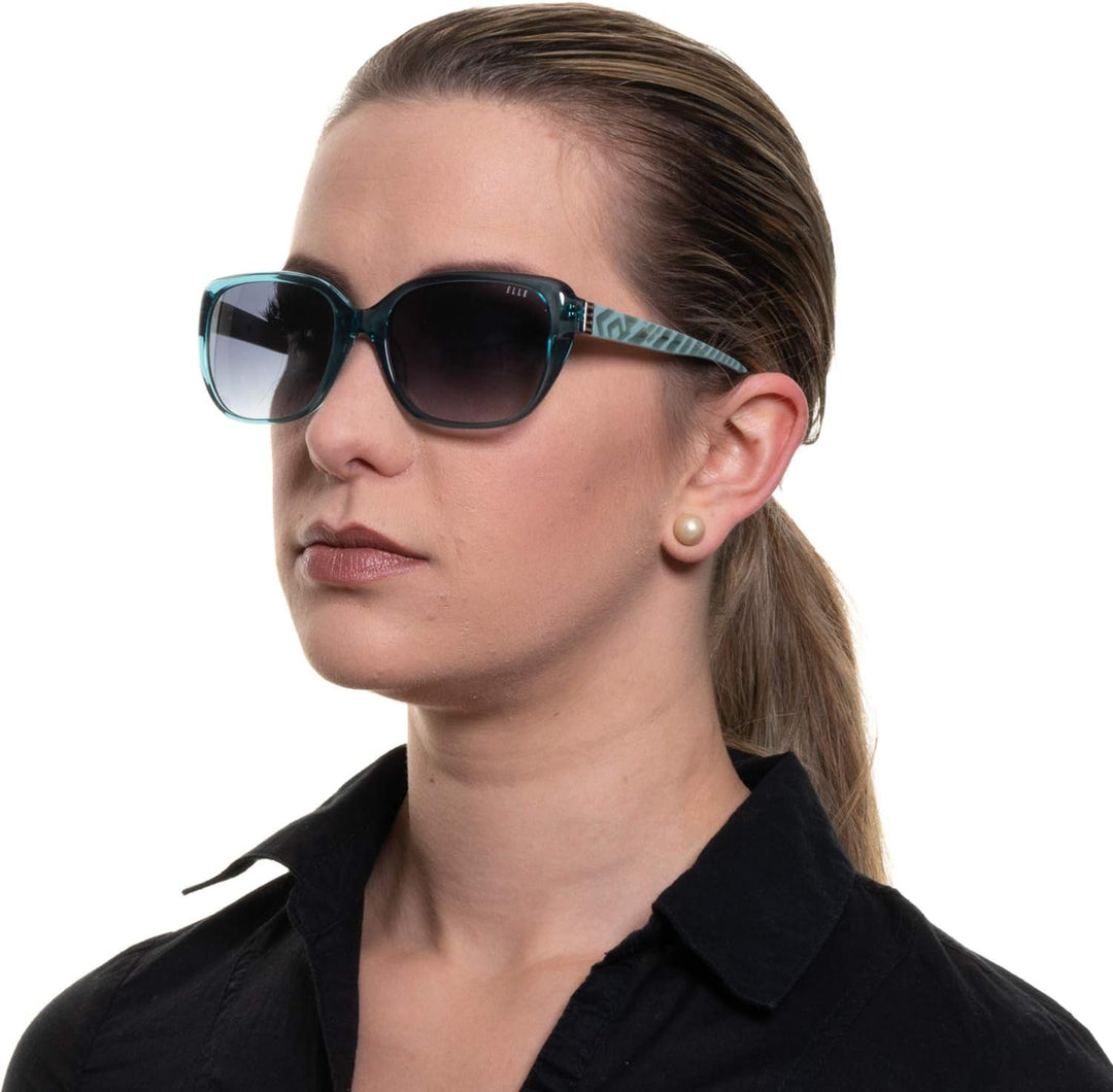 Elle Damen EL14826-56TU Sonnenbrille, Azul, 56/18/135