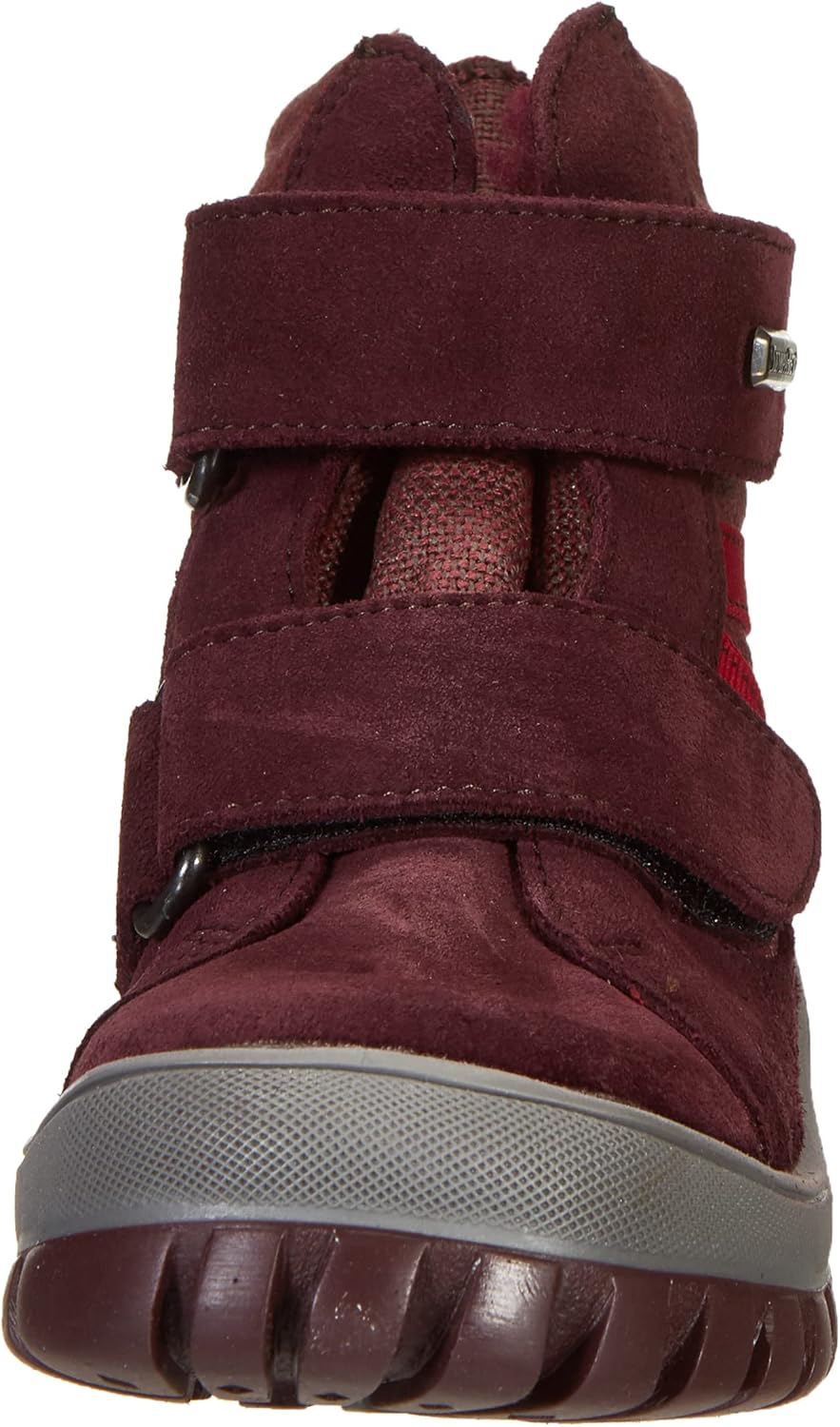 DMLNG Mädchen HalilSchneestiefel 23 EU Schmal Rot, 23 EU Schmal Rot