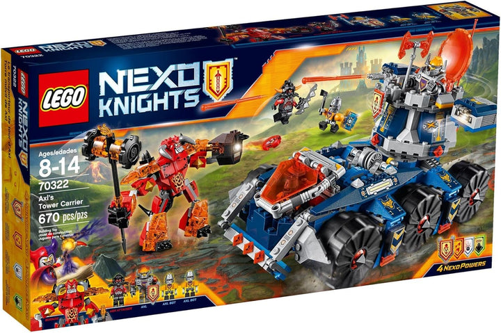 LEGO Nexo Knights 70322 - Axls mobiler Verteidigungsturm