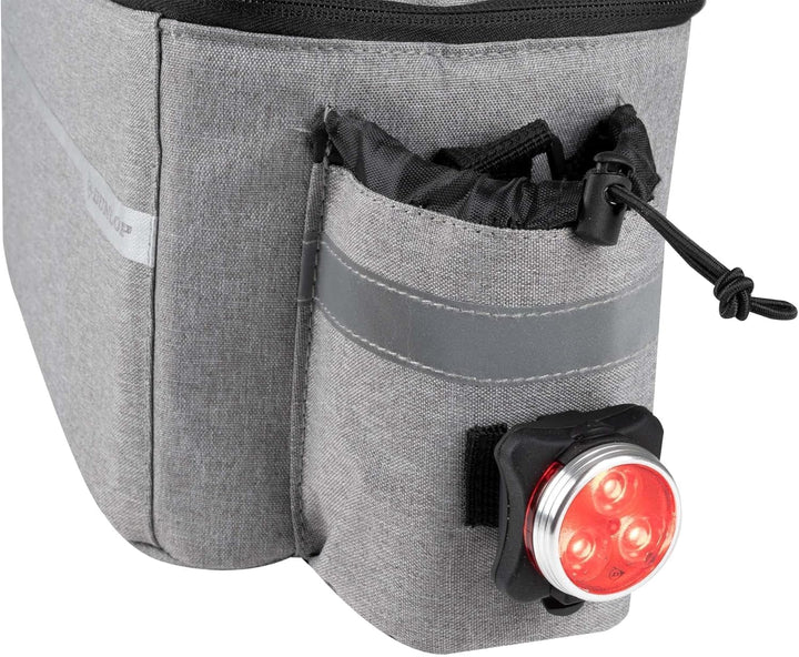 Dunlop Bike Fahrradtasche für Gepäckträger - 7 Liter Kühltasche Klettverschluss mit Zusätzlichen Sta