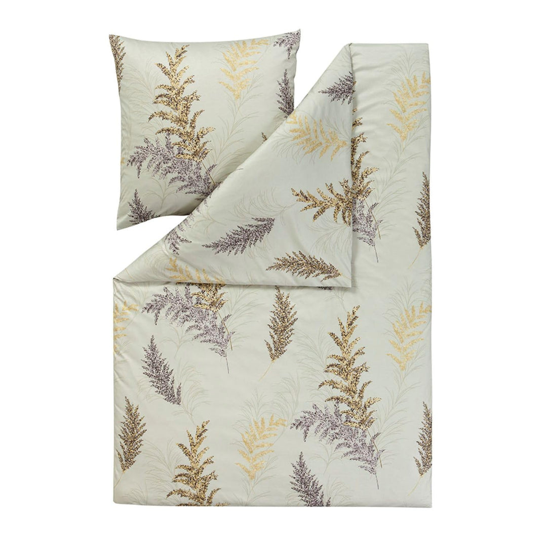 ESTELLA Mako Interlock Jersey Bettwäsche Fiamma Schilf 155x220 cm + 80x80 cm, 155x220 cm + 80x80 cm