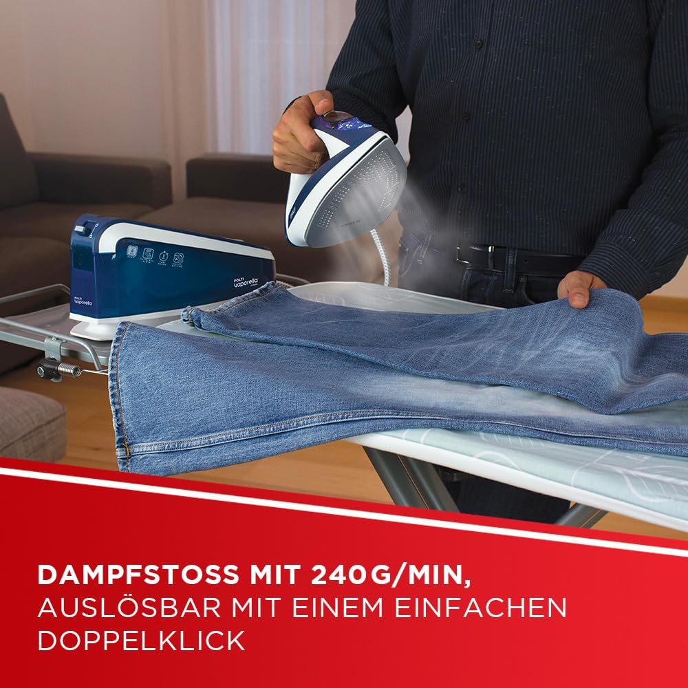 Polti Vaporella Express VE30.10, Hochleistungs-Dampfbügelstation mit bis zu 8 Bar Pumpe, ECO-Funktio