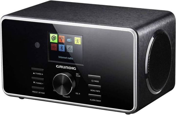 GRUNDIG GIR1120 DTR 5000 X Black, schwarz Schwarz Stereo 2.0 / All-in-one Single, Schwarz Stereo 2.0