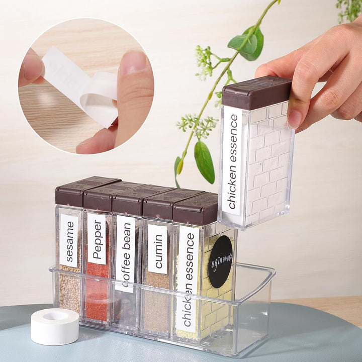 4 Rollen Thermo-Etikettenband L1/Q1/M1, 16 mm x 4 m, Kompatibel, Selbstklebend, Thermodruck, 4 Stück