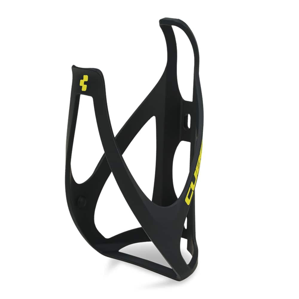 Cube Flaschenhalter HPP matt Black´n´flashyellow, schwarz