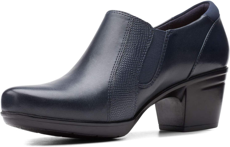 Clarks - Damen Emslie Chelsea Plattformen, 43.5 EU, Navy