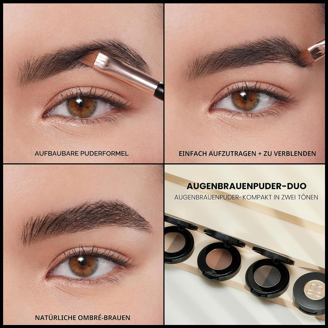 Anastasia Beverly Hills - Brow Powder Duo - Soft Brown Soft Brown Soft Brown 0,8 g, Soft Brown Soft