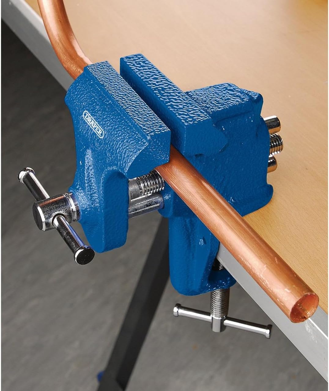 Draper 38267 Schraubstock 75 mm Blau