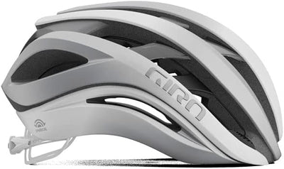 Giro Aether MIPS Strassenhelm Medium/55-59 cm matte white/silver, Medium/55-59 cm matte white/silver