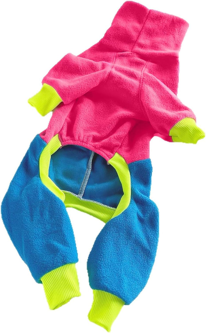 Windhund-Winterkleidung, elastisch, Whippet, vierbeinig, Fleece-Mantel, schlanker Hund, kaltes Wette
