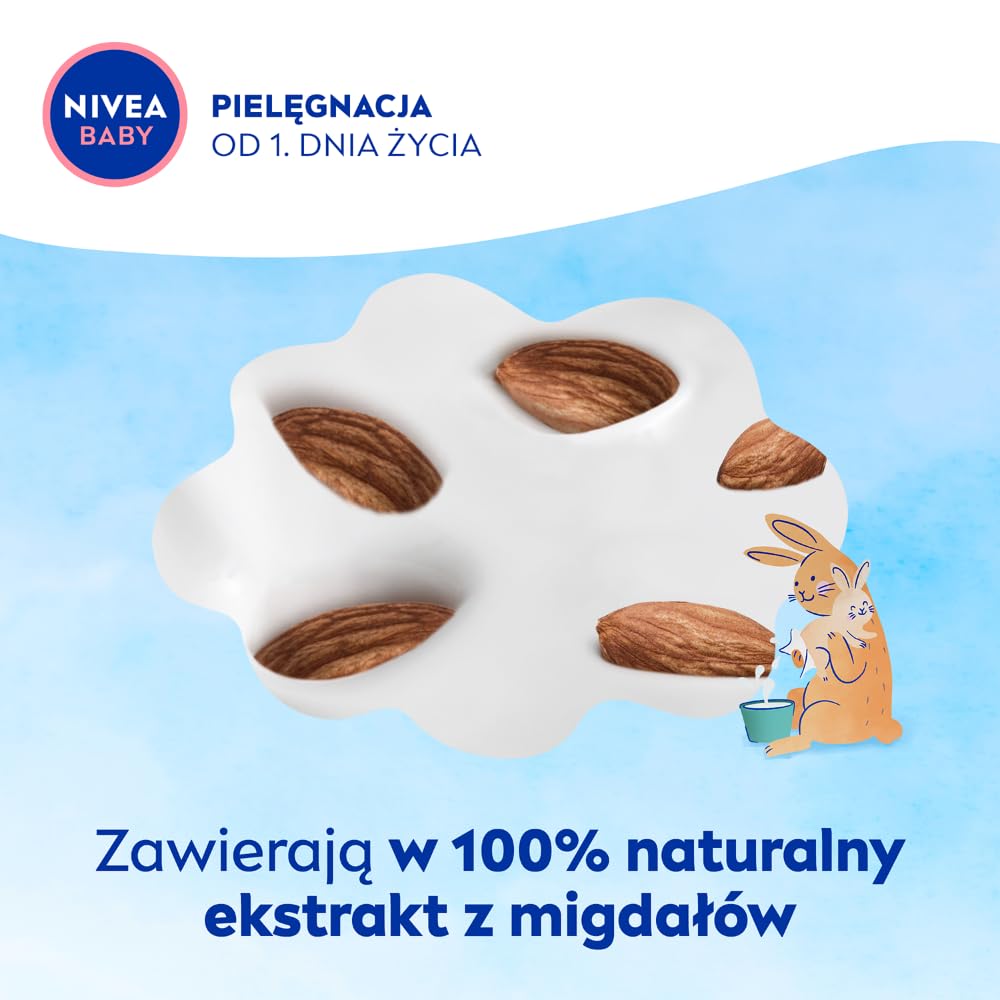NIVEA BABY Taschentücher Biologisch abbaubar 99% Pure Water, Sparpack, 3 x 57 Stk. 171 stück (1er Pa