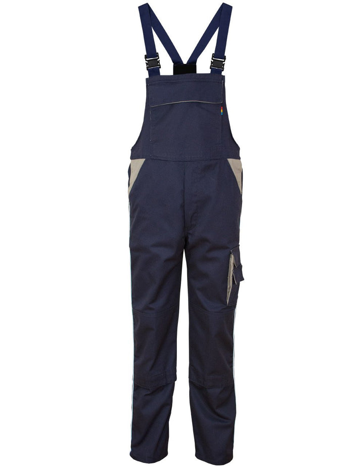 Carson Contrast Latzhose, 1 Stück, 56, deep navy/grau, CC726.MG 56 Deep Navy/Grau, 56 Deep Navy/Grau