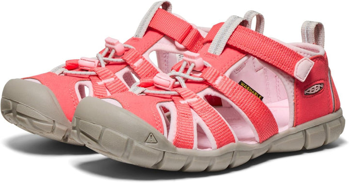 KEEN Unisex Kinder Seacamp 2 CNX Closed Toe Sandalen 34 EU Dubarry Pink A Boo, 34 EU Dubarry Pink A