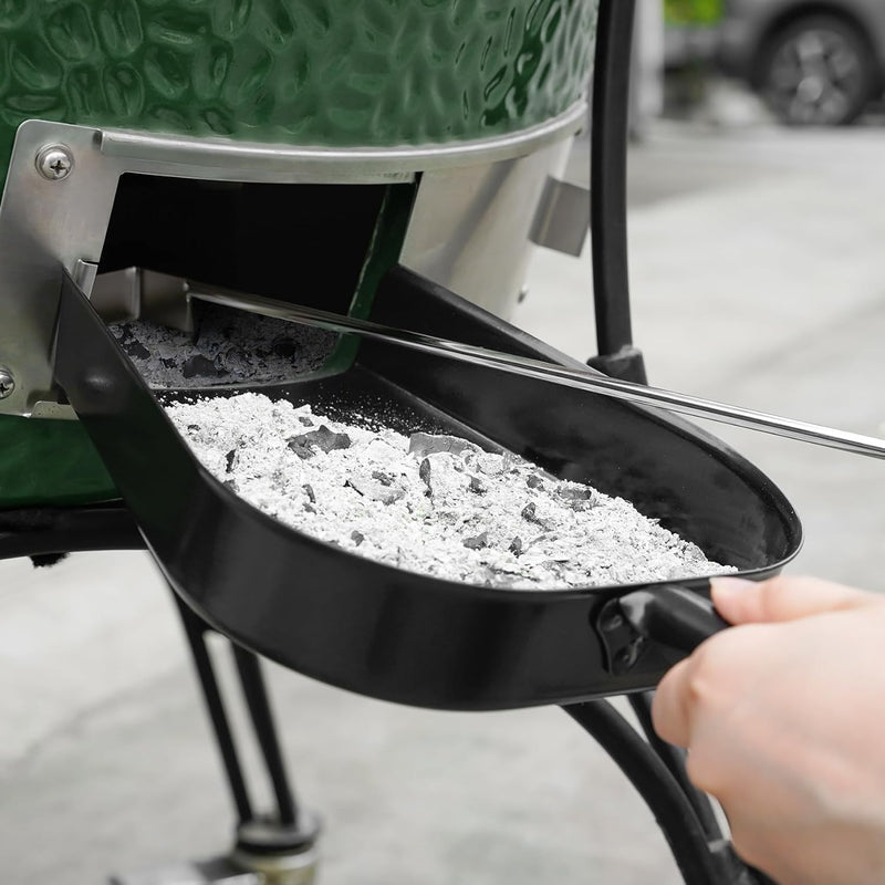 Onlyfire Ascheschieber Ash Tool Passt für Kamado/Keramik Grill Mag Big Green Egg, Kamado Joe, Pit Bo