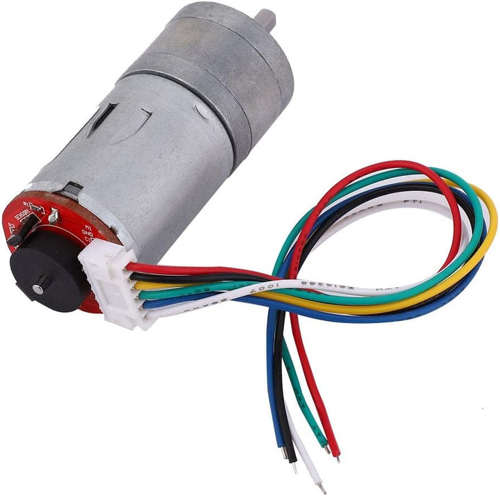 DC 12V Motor mit Encoder 65mm Magnetgetriebe Vollmetallgetriebe Micro Speed Reducer Kit Montagehalte