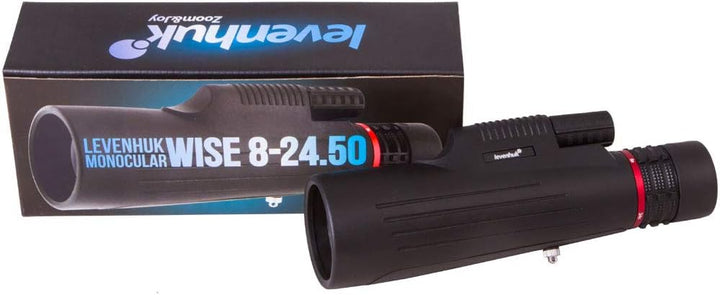 Levenhuk Wise Zoom 8-24x50 Fernrohr mit Variabler Vergrösserung und Durchgehend Mehrfachvergüteter B