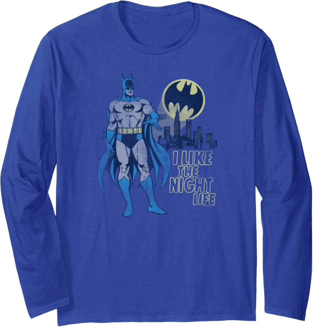 Batman Night Life Langarmshirt
