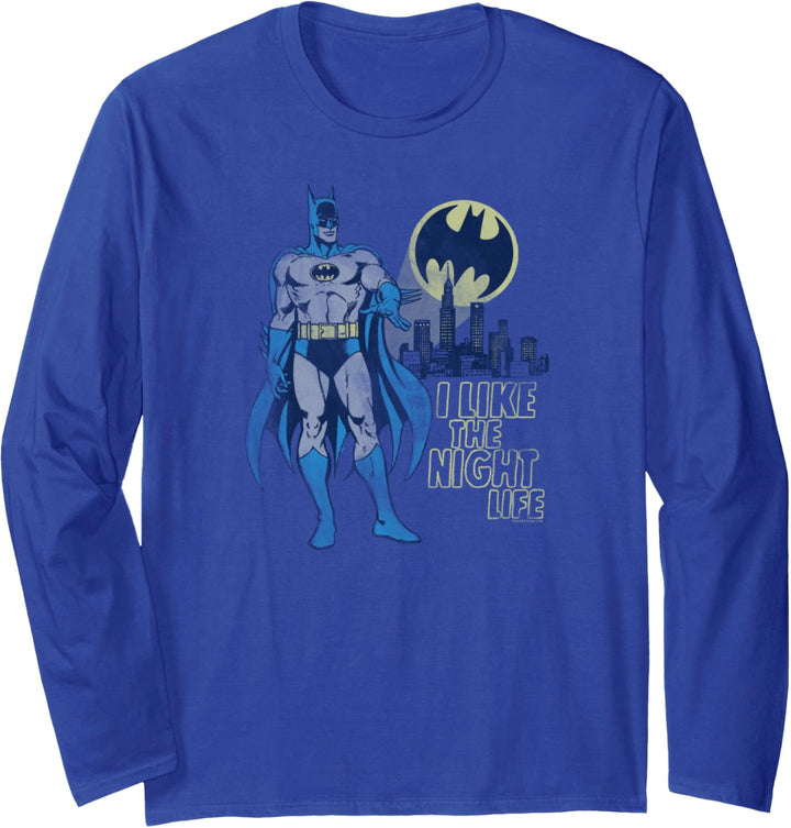 Batman Night Life Langarmshirt