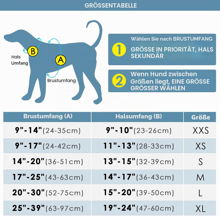 ThinkPet No-Pull Hundegeschirr Leine Set, Atmungsaktiv Brustgeschirr für Kleine Mittlere Grosse Hund